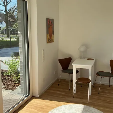 Апартаменты Louis, Barrierefrei, Mit Kuche Und Terrasse In Der Neuen Wohnanlage Buchholzer Grun