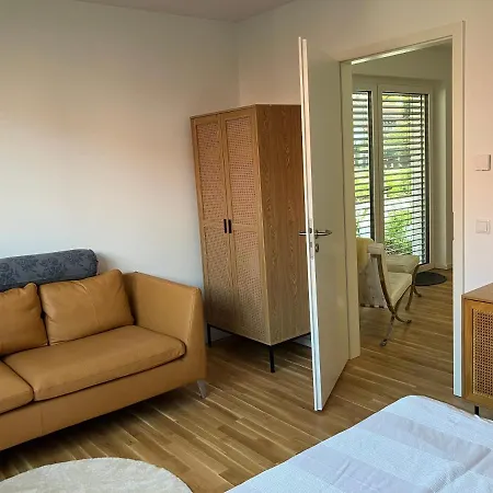 Апартаменты Louis, Barrierefrei, Mit Kuche Und Terrasse In Der Neuen Wohnanlage Buchholzer Grun Ганновер